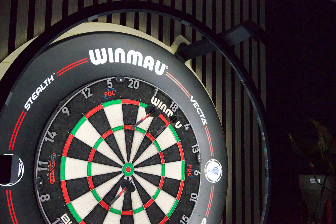 Winmau Dartscheibe mit Autodartssystem